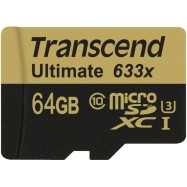 Карта памяти microSD 64Gb Transcend TS64GUSDU3