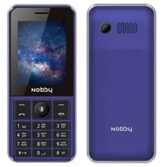 Мобильный телефон Nobby 240 LTE сине-серый - Metoo (1)