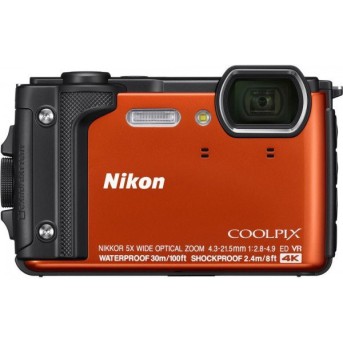 Фотоаппарат Nikon COOLPIX W300 Компактный оранжевый - Metoo (1)