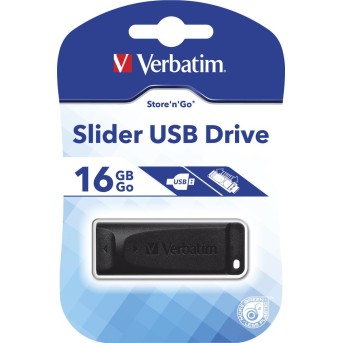 USB Флеш 16GB 2.0 Verbatim 098696 черный - Metoo (1)