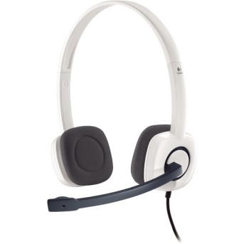 Гарнитура Logitech Headset H150 Белая - Metoo (1)