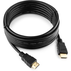 Кабель HDMI Cablexpert CC-HDMI4-15, 4.5м, v2.0, 19M/<wbr>19M, черный, позол.разъемы, экран, пакет