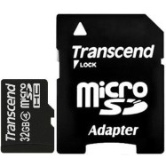 Карта памяти microSD 32Gb Transcend TS32GUSDHC4