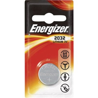 Элемент питания Energizer CR2032 Lith. 1шт - Metoo (1)