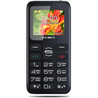 Мобильный телефон Texet TM-B209 черный - Metoo (1)