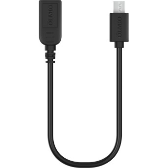 Кабель Olmio On-The-Go USB 2.0 - microUSB черный - Metoo (1)