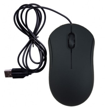 Мышь USB Ritmix ROM-111 черный - Metoo (1)