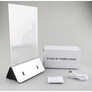 Зарядное устройство Power bank menu 13000 mah серебро в комплекте