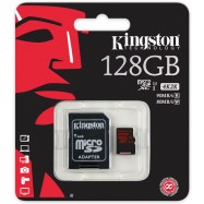 Карта памяти microSD 128Gb Kingston SDCA3