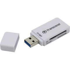 Кардридер Transcend TS-RDF5W, USB3.0 SD/<wbr>microSD белый