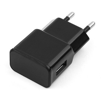 Адаптер питания Cablexpert MP3A-PC-10 100/<wbr>220V - 5V USB 1 порт, 1A, черный - Metoo (1)