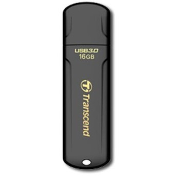 USB флешка 16Gb 3.0 Transcend TS16GJF700 Черная - Metoo (1)