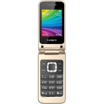 Мобильный телефон Texet TM-204 бежевый - Metoo (1)