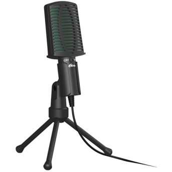 Настольный микрофон Ritmix RDM-126 черный-зеленый - Metoo (1)