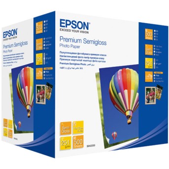 Фотобумага 10х15 Epson C13S042200 500 Л. 260 Г/<wbr>М2 Premium Semigloss Paper - Metoo (1)