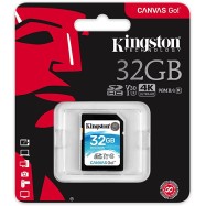Карта памяти SD 32GB Class 10 U3 Kingston SDG/32GB