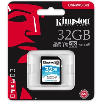 Карта памяти SD 32GB Class 10 U3 Kingston SDG/<wbr>32GB - Metoo (1)