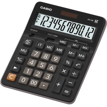Калькулятор настольный CASIO GX-12B-W-EC - Metoo (1)