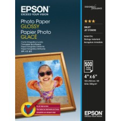 Фотобумага 10х15 Epson C13S042549 500 Л. 200 Г/<wbr>М2 Glossy Paper