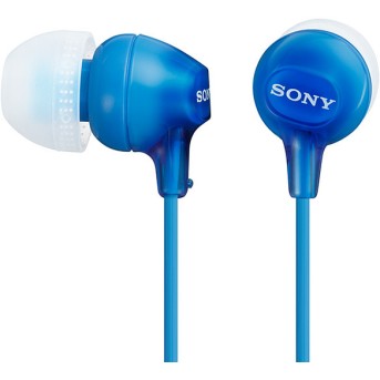 Наушники вкладыши Sony MDREX15LPLI.AE Синие - Metoo (1)