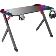 Компьютерный стол Defender Spirit RGB подвес кружки+гарнитуры