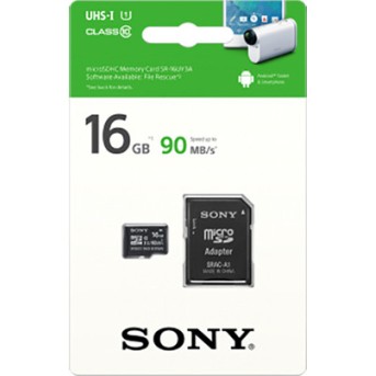 Карта памяти microSD 16Gb Sony SR16UY3AT - Metoo (1)