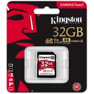 Карта памяти SD 32GB Class 10 U3 Kingston SDR/32GB