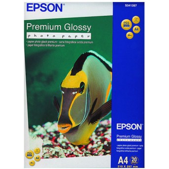Фотобумага A4 Epson C13S041287 20 Л. 255 Г/<wbr>М2 Premium Glossy - Metoo (1)