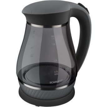 Электрический чайник Scarlett SC-EK27G82 (стекло) черный - Metoo (1)