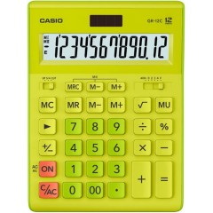 Калькулятор настольный CASIO GR-12C-GN-W-EP салатовый