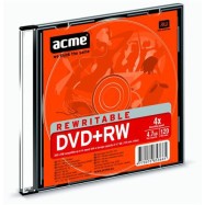 Диск DVD-RW Acme 4,7Gb 4X слим