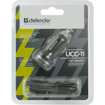 Автомобильное зарядное устройство Defender UCС-11 - Metoo (1)