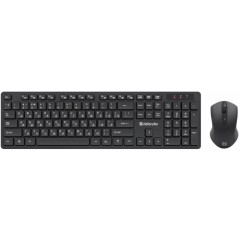 Комплект беспроводной клавиатура+мышь Defender Lima C-993 RU черный