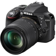 Цифровой зеркальный фотоаппарат Nikon D3300 Kit 18-55VR AF-P черный