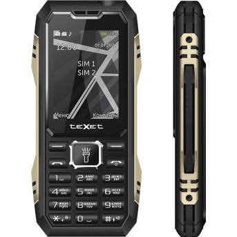 Мобильный телефон Texet TM-D424 черный - Metoo (1)