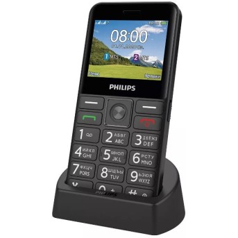 Мобильный телефон Philips Xenium E207 черный - Metoo (1)