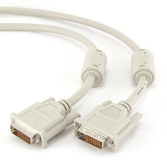 Кабель DVI-D dual link Cablexpert CC-DVI2-10 25M/<wbr>25M 3.0м - Metoo (1)