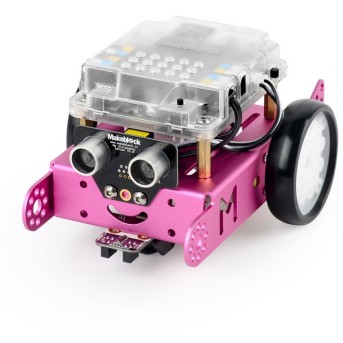 Робот Конструктор Makeblock mBot V1.1-Розовый (версия Bluetooth) 90107 - Metoo (1)