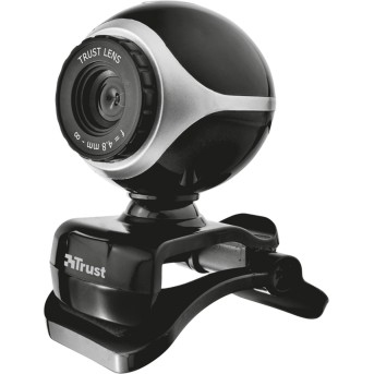 Web-камера Trust Exis Webcam Black-Silver - Metoo (1)