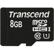 Карта памяти microSD 8Gb Transcend TS8GUSDCU1