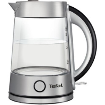 Электрический чайник Tefal Glass Kettle KI760D30 стекло - Metoo (1)