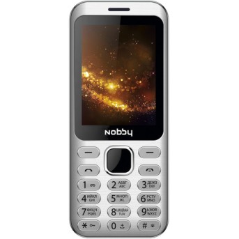 Мобильный телефон Nobby 320 серебро - Metoo (1)
