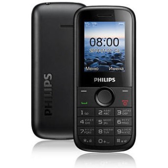 Мобильный телефон Philips E120 черный - Metoo (1)