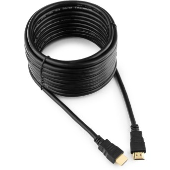 Кабель HDMI Cablexpert CC-HDMI4-7.5M, 7.5м, v2.0, 19M/<wbr>19M, черный, позол.разъемы, экран, пакет - Metoo (1)