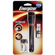 Фонарь компактный Energizer X-Focus 2x AA черный