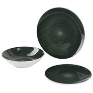 Набор посуды Bergner Classique BG BG-10233-GR (12 тарелок) зеленый