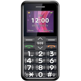 Мобильный телефон teХet TM-101 Черный - Metoo (1)
