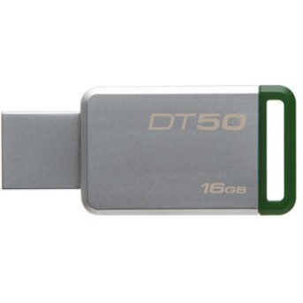 USB Флешка 16Gb Kingston DT50/<wbr>16GB Металл - Metoo (1)