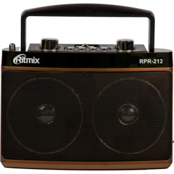 Радиоприемник Ritmix RPR-212 Портативный Brown - Metoo (1)