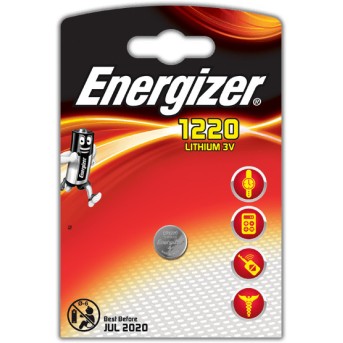 Элемент питания Energizer CR1220 -1 штука в блистере - Metoo (1)